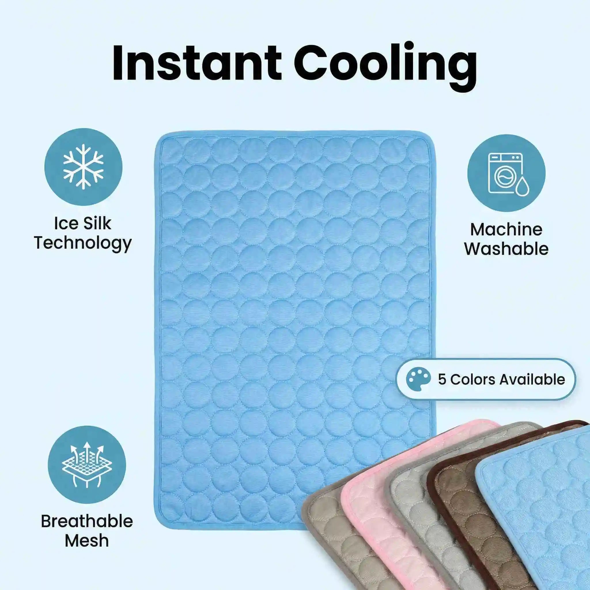 Pet Summer Bed Dog Cooling Ice Mat Cat Cold Bed Extra for All Size Puppy Supplies Pet Accessories Cat Washable Sofa Blanket