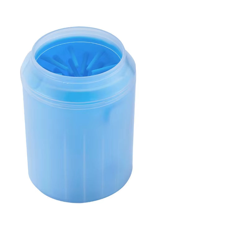 Dog Paw Cleaner Cup Soft Silicone Combs Portable Outdoor Pet Foot Washer Paw Clean Brush Quickly Wash Foot Cleaning Bucket