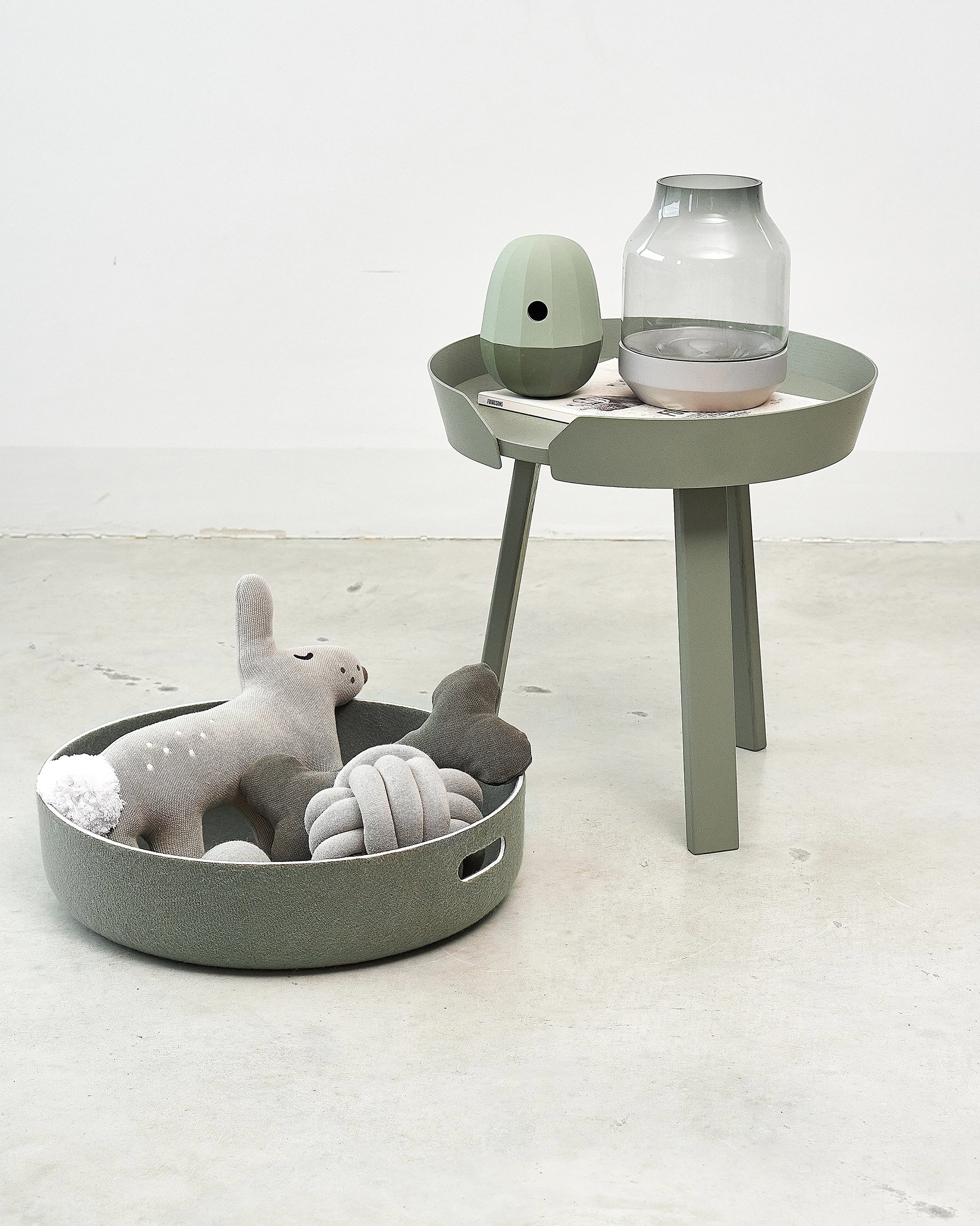 סלסלת צעצועים או פינת רביצה לכלבים קטנים | CESTO BASKET